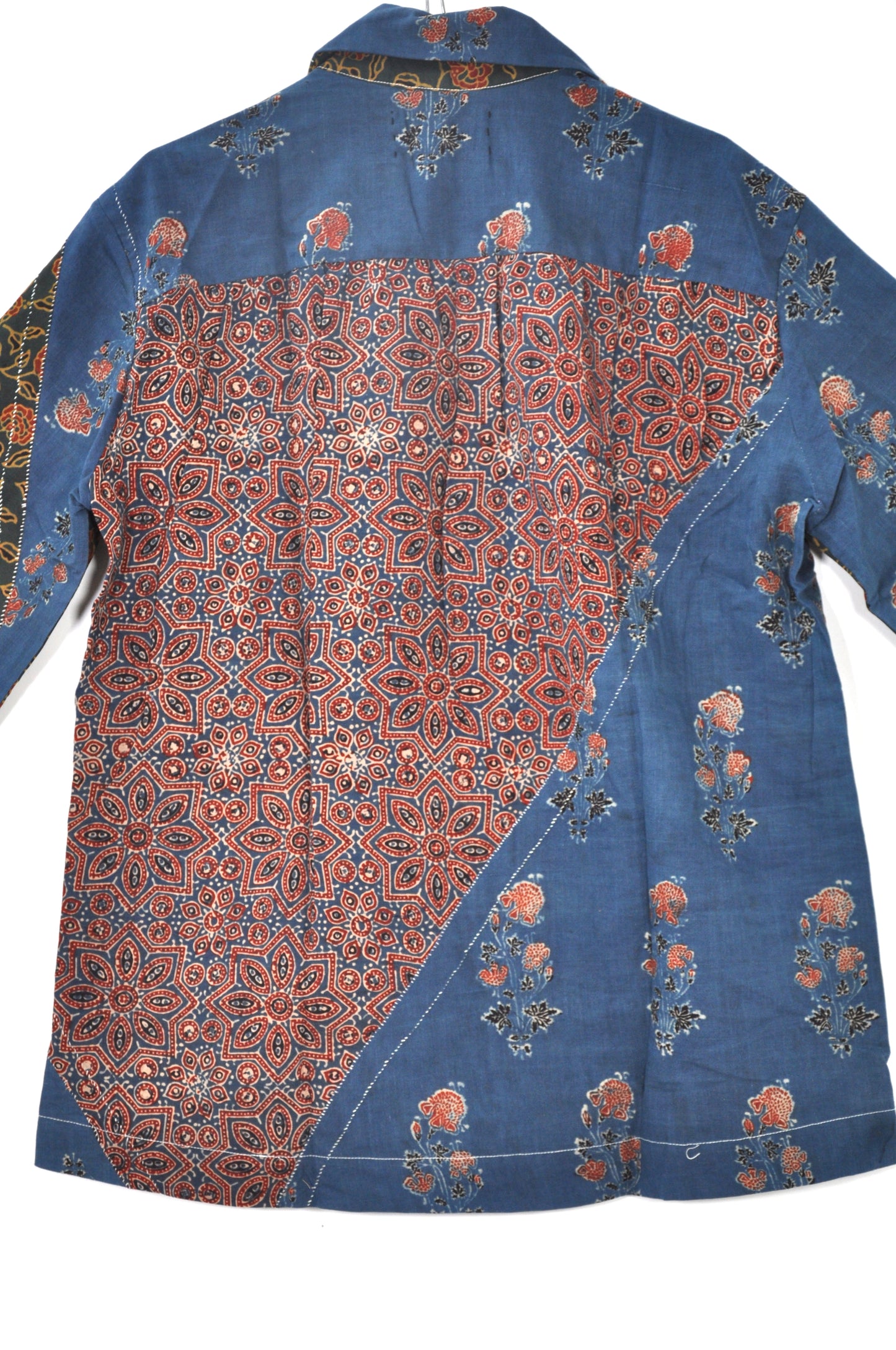 Hand-stitched Cotton Short Sleeve Bowling Shirt