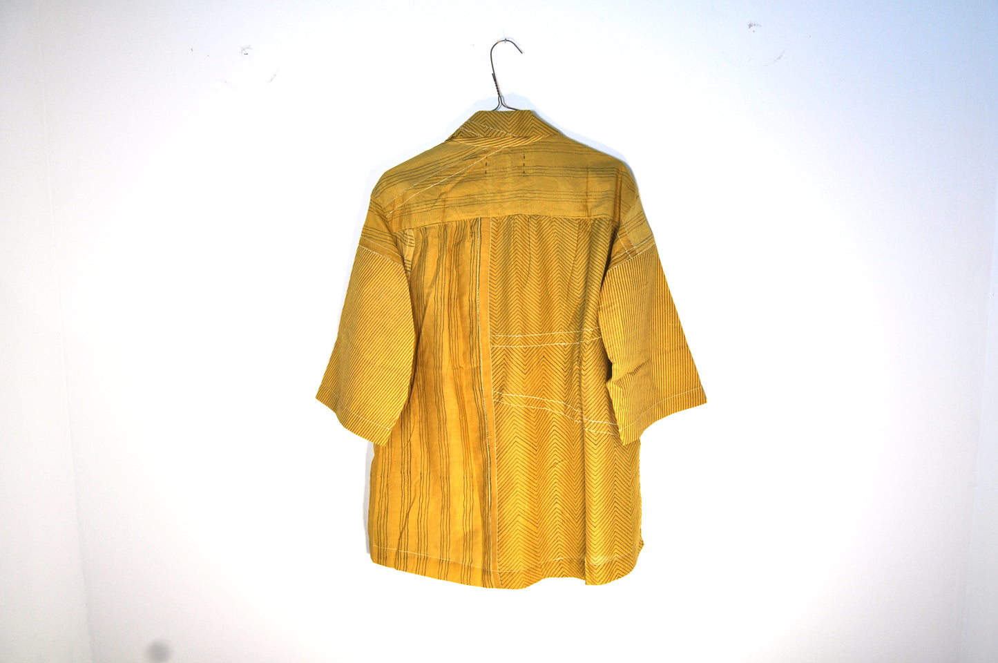 Hand-stitched Short Sleeve Bowling Shirt
