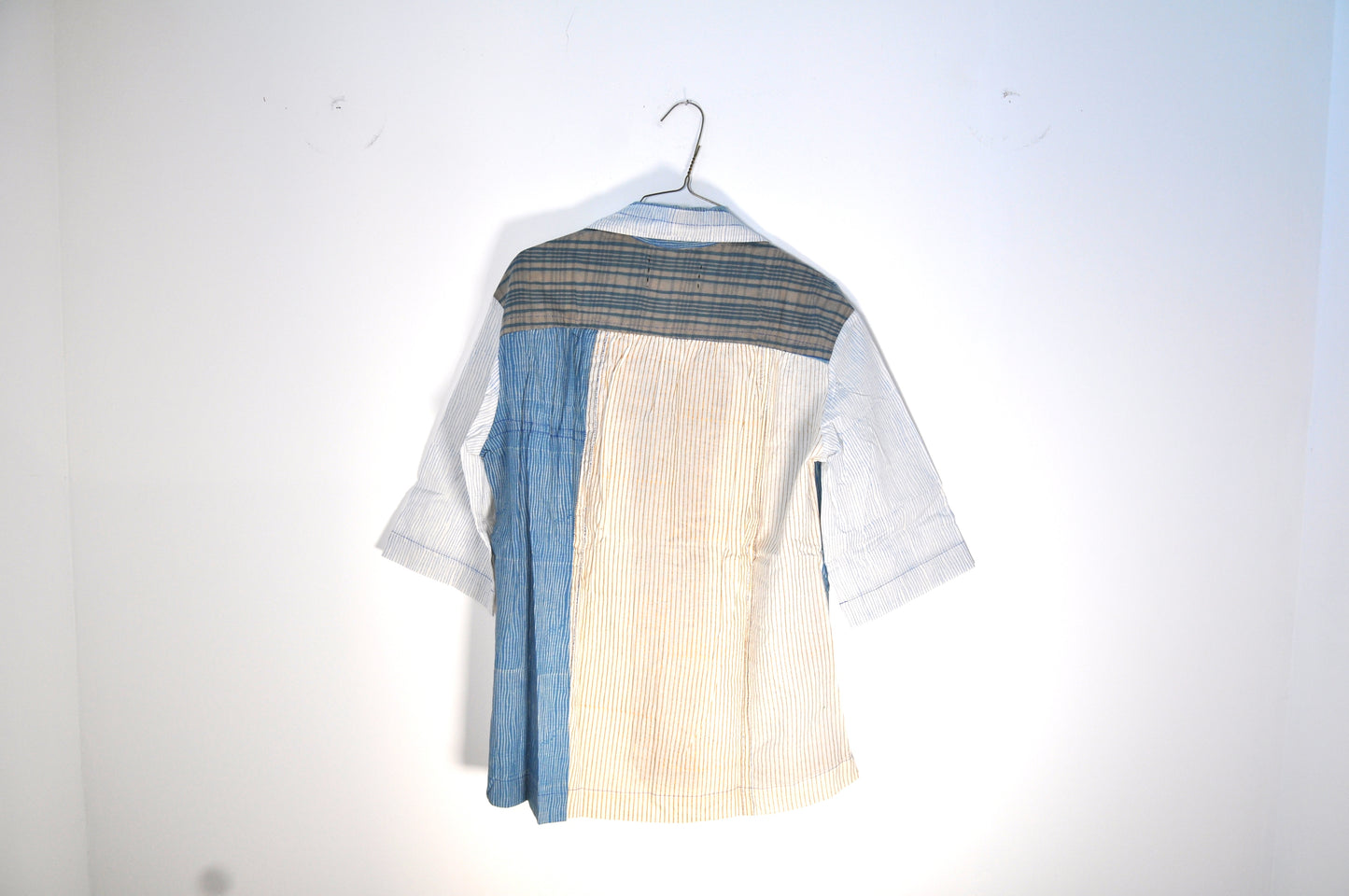 Patchwork Short-Sleeve Shirt