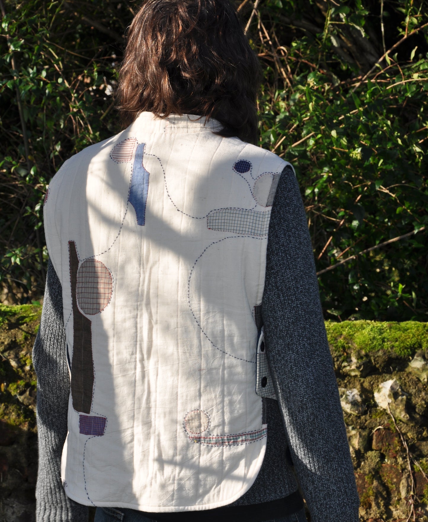 Gilet Made From Recycled Offcuts