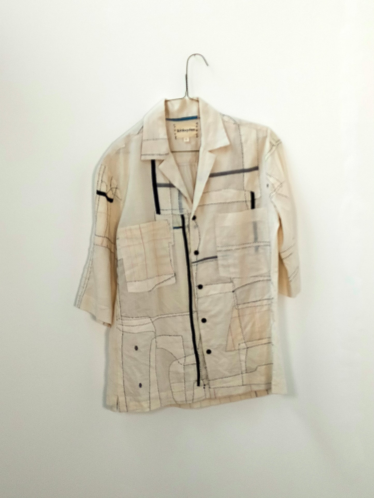 Hand-stitched Short Sleeve Bowling Shirt