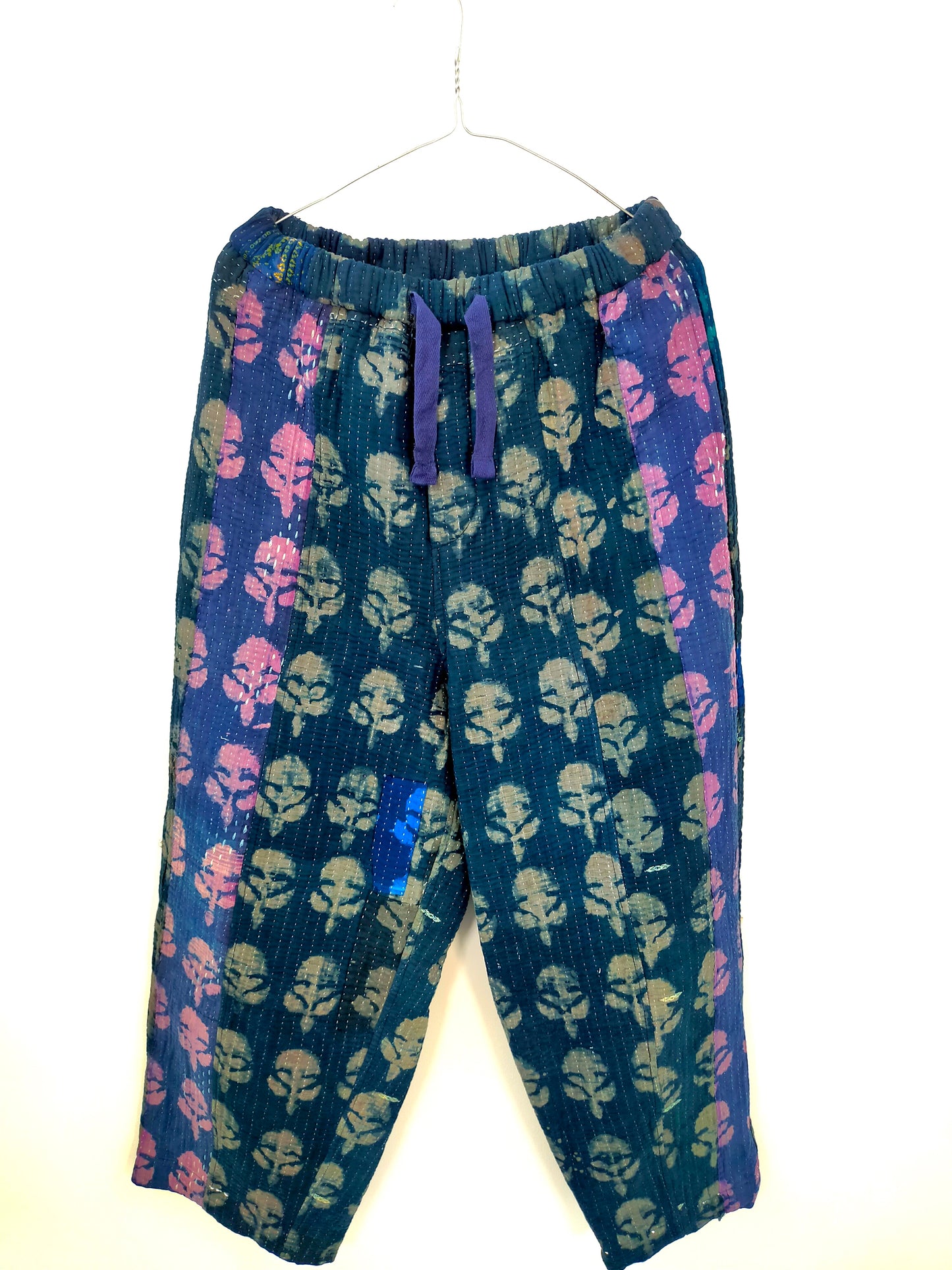 Indigo Kantha Trousers