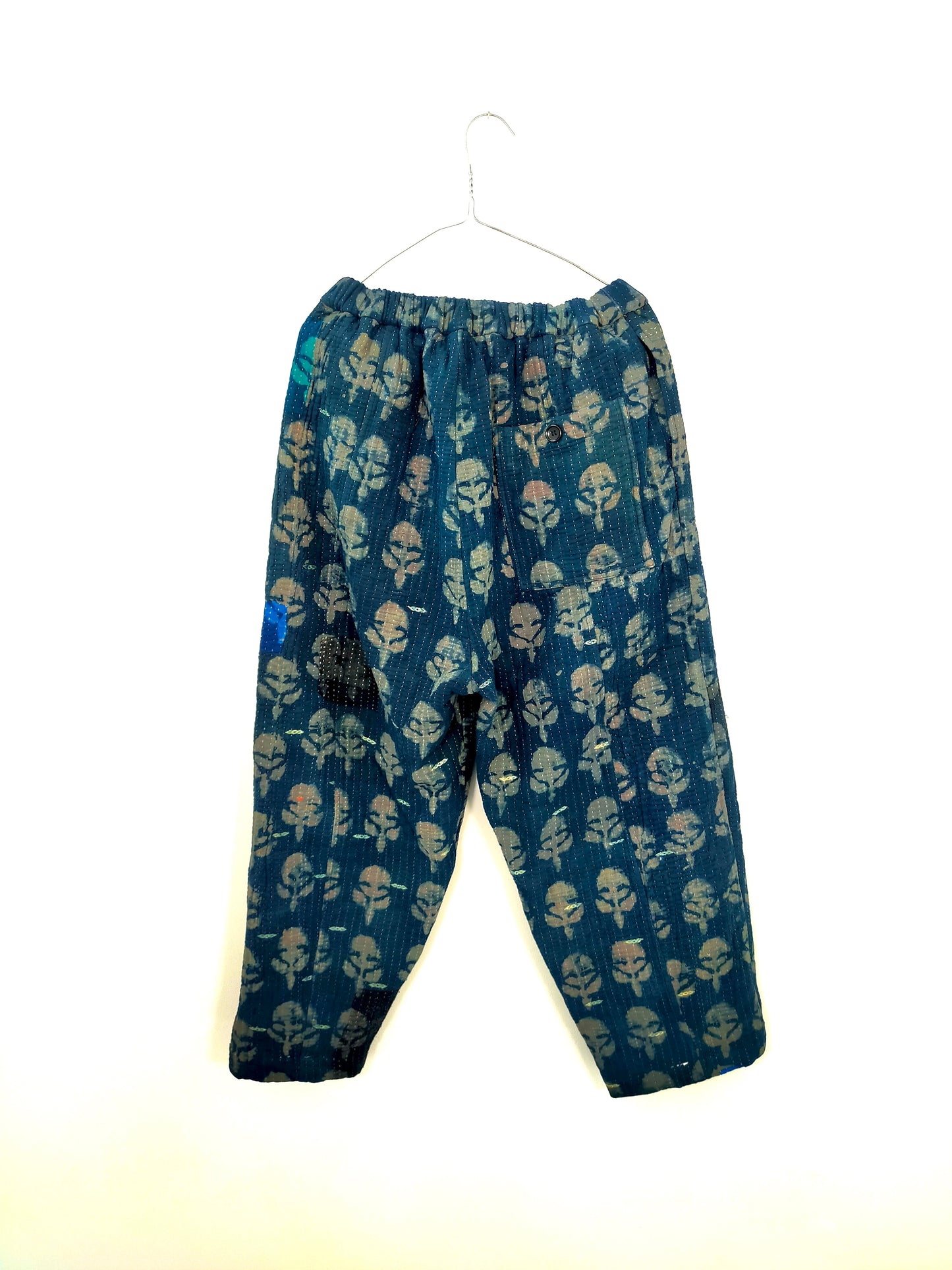 Indigo Kantha Trousers