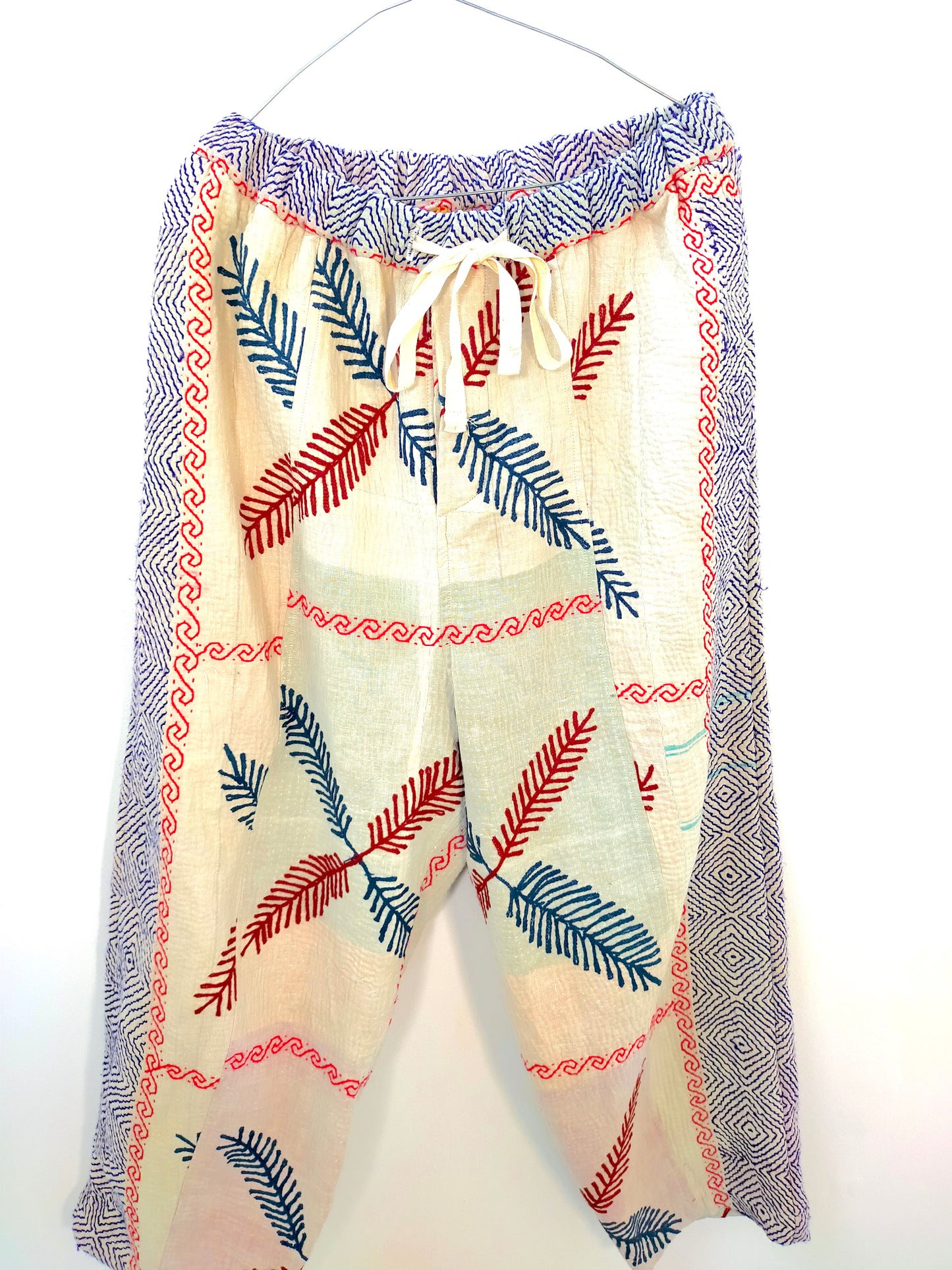 Hand Embroidered Kantha Trousers