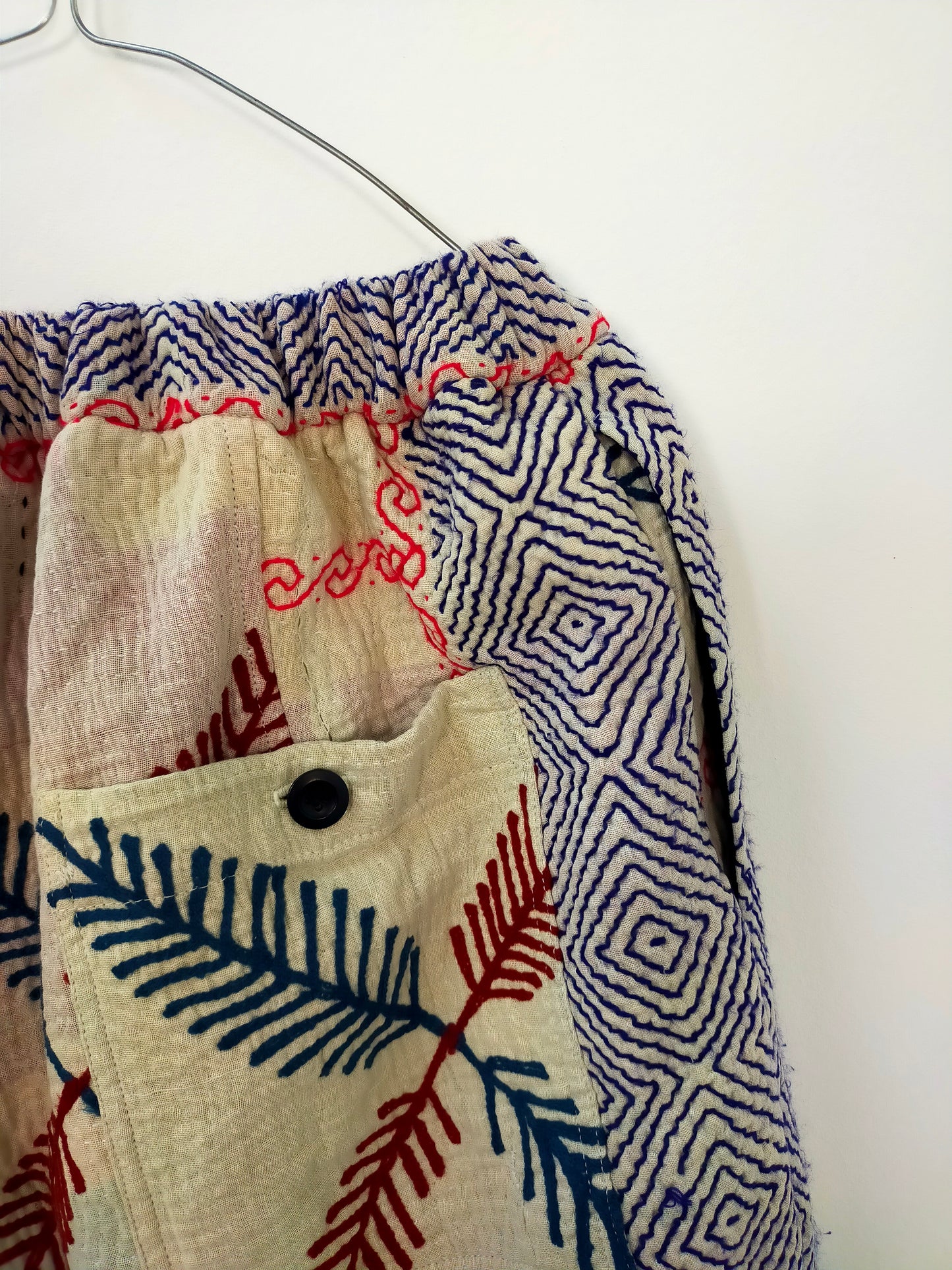 Hand Embroidered Kantha Trousers