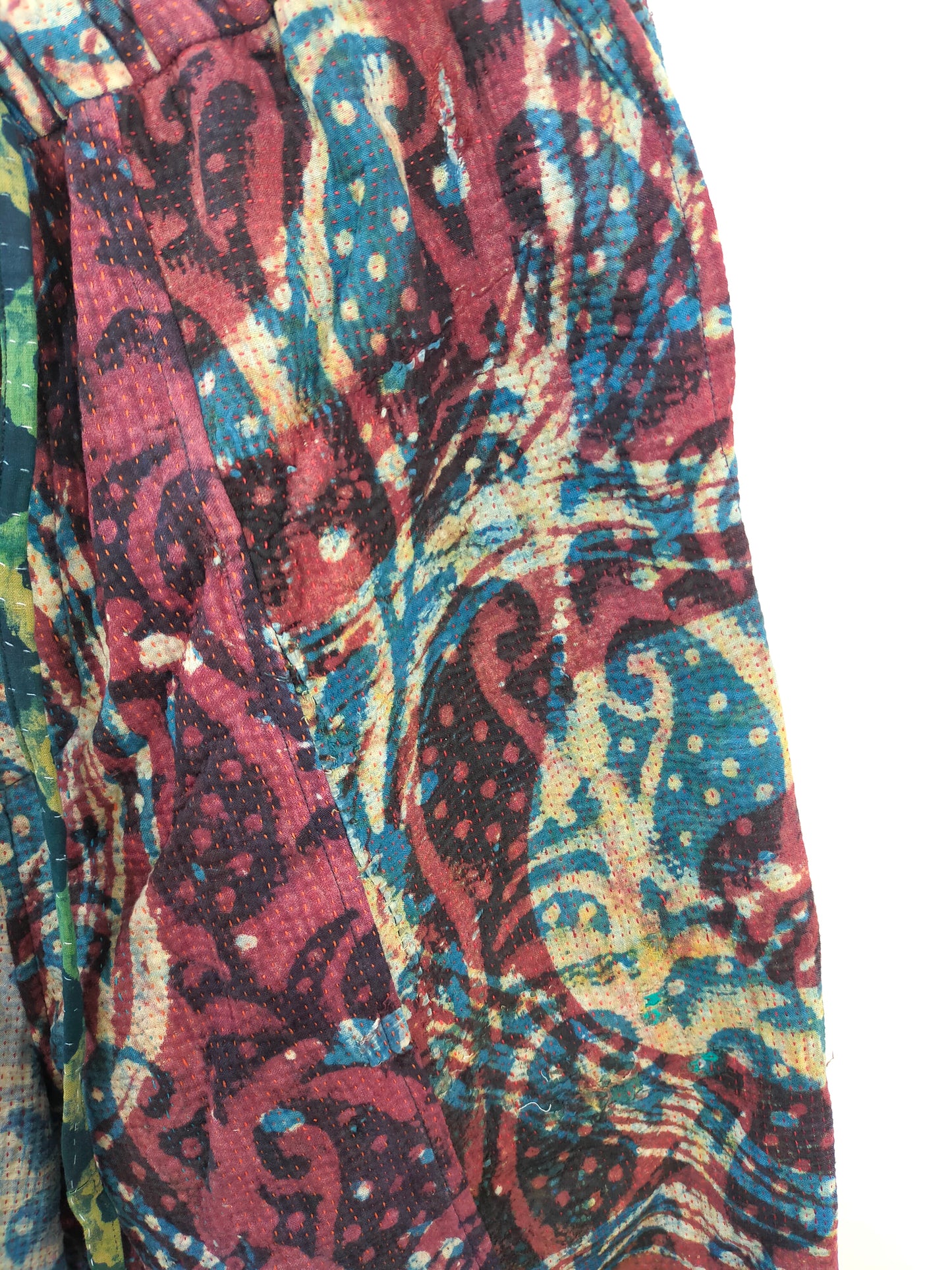 Hand Embroidered Kantha Trousers