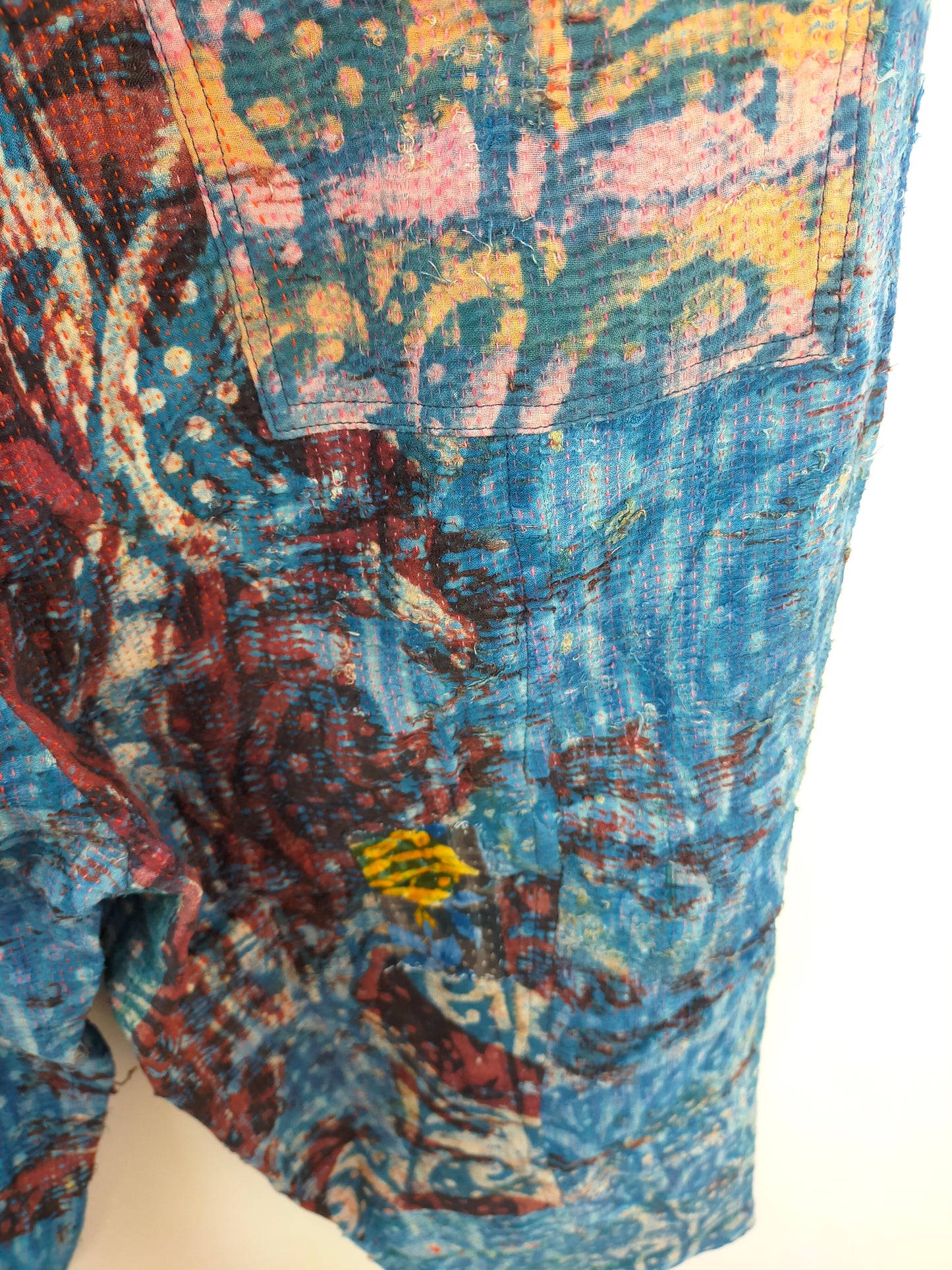 Hand Embroidered Kantha Trousers