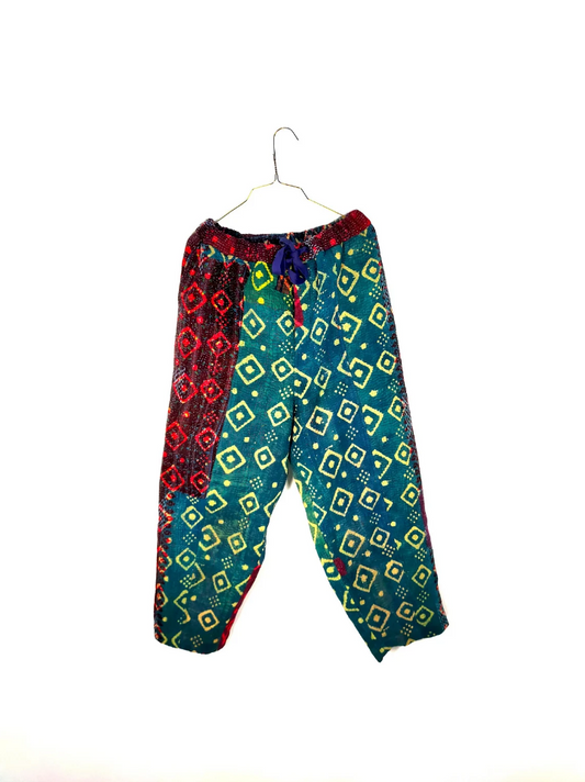 Indigo Kantha Trousers