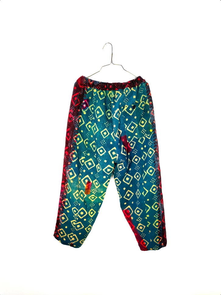 Indigo Kantha Trousers